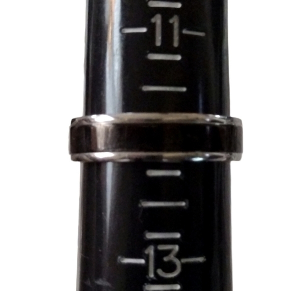 MEN'S Tungsten Stainless Steel Ring 12 - Picture 1 of 2